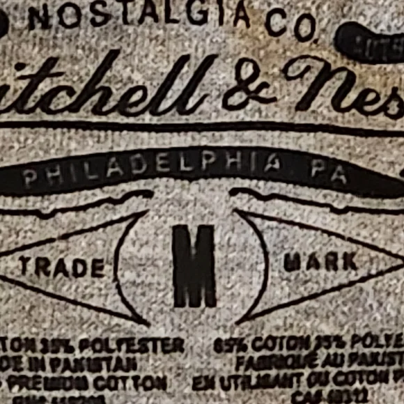 Mitchell & Ness Gray Vegas Golden Knights Sweatshirt Size M - Picture 14 of 14